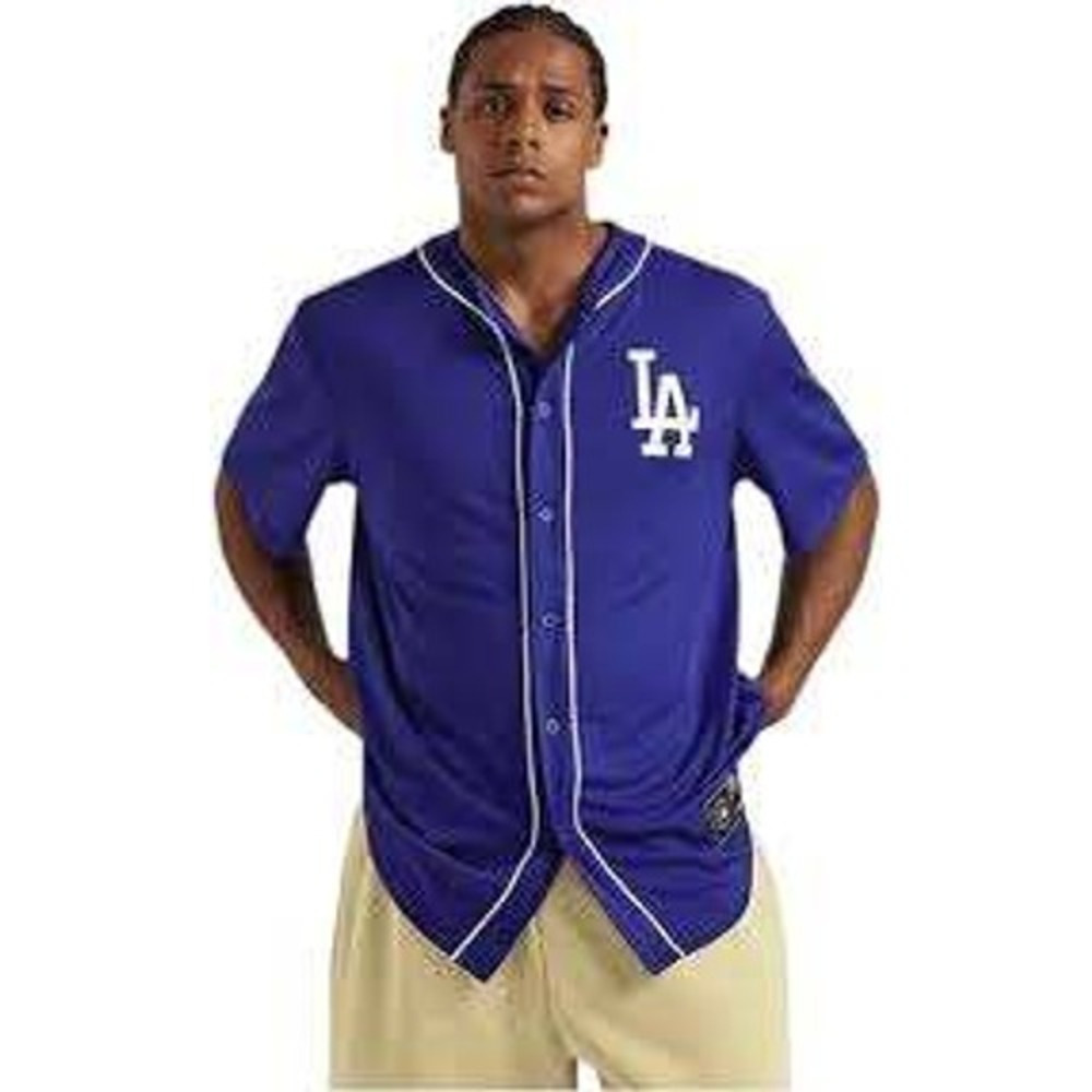 CSA Los Angeles Dodgers Baseball Jersey Mens 2XL Royal Blue LA National League